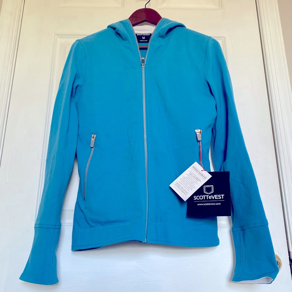 NWT SCOTTeVEST Chloe Glow Hoodie